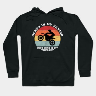 Vintage Dirt Bike Hoodie